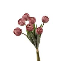Realistic Silk Tulip Flower Real Touch Fake Flowers Artificial Tulip Branches  Wedding Party Decor