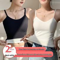 Women's Fleece Lined Thermal Camisole (2-Pack) One Size (80-130 jin)
