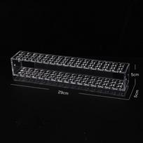 Transparent Mark Pen Holder Acrylic Brush Storage Rack Minimalist Makeup Brush Holder  Student 48 Holes