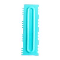Cream Scraper Irregular Teeth Edge Spatulas Cake Baking Scraper Fondant Cake Slicer Pastry Cutters Tools Diy Decorating 12