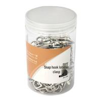 Homeglen 80-Piece Assorted Snap Hook, Lobster Clasp & Shackle Set