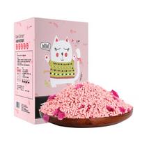 Lion Doctor Peach Scent Tofu Cat Litter with Rose Petals