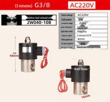 304 SS Direct Acting Normally Closed Solenoid Valve