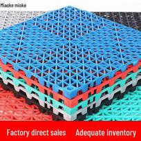 Modulinis neslystantis PVC grindų kilimėlis blue