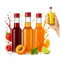 5X Butelka Monopol 100Ml Butelki Monopolowe Bimber Alkohol Wino Ocet Olej