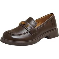 Women's Retro Slip-On Loafer Shoes 37 ruda