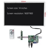 14 colių LCD ekranas, monitoriaus tvarkyklės valdymo plokštė 2AV su HDMI suderinama VGA, skirta Raspberry Pi Banana/Orange Pi mini kompiuteriui