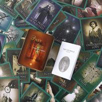 10*6 cm praeities gyvenimo Oracle Tarot skardoje