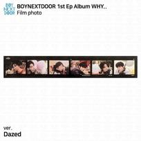 BOYNEXTDOOR 1st Ep albumas KODĖL.. Dzed Moody Letter Ver Photocard Atvirukas KPOP D Ver Film Photo