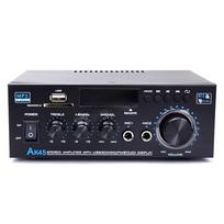 Garso karaoke stiprintuvas AK45 HiFi skaitmeninis stiprintuvas, didžiausia galia 90Wx2 kanalas 2.0 Bluetooth erdvinio garso AMP garsiakalbis namų automobiliui EU