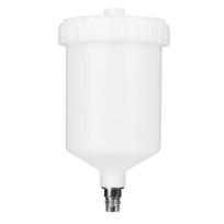 600ML Plastic Painting Cup Pot for Sprayer Cup Connection Jet Spray 18*10*1.3cm juoda