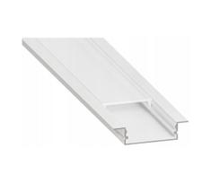 Įleidžiamas profilis LED juostoms, 1 m, baltas
