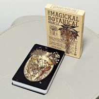 10*6.5cm 33vnt Magiškas Botaninis Orakulas Augalai iš Raganos Sodo Kortos