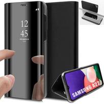 Protective Case - PROSHOP - for Samsung A22 5G - Mirror Effect - Shockproof - Black