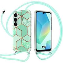 Protective Case - BOOLING - for Samsung Galaxy A16 4G/5G - Hybrid - Anti-Scratch - With with Lanyard