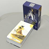 „Aš nesu lėlė“ taro kortos, 10,3 * 6 cm, 79 vnt. lėlių įkvėptų įnoringų meno kortelių