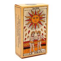Tarot De Marseille De Conver 78 Lames Knygelė Prancūzų 78 Kortos Stalo Žaidimas beige