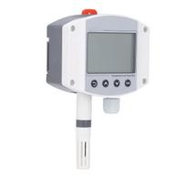 Temperature Sensor Humidity Transmitter Wall Mount LCD Display 4‑20mA for Machine Equipment
