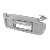 Pilkas nuo saulės apsaugantis skydelis su anti-glare efektu ir veidrodėliu, su spaustuku, skirtas Honda Civic 2006-2011 m., dešinė pusė (keleivio)