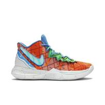 SPONGEBOB SQUAREPANTS x Nike Kyrie 5 Ananasų namas Vyriški vidutinio aukščio krepšinio batai Balti Oranžiniai CJ6951-800 EU 41 žalsvai mėlyna/oranžinė