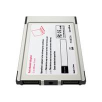 Express Card Adapteris, Dvigubi Prievadai, Plug and Play, Didelės Spartos USB 2, PCMCIA Adapteris