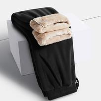 Winter Oversize Pants Men Women Warm Fleece Liner Drawstring Trousers Casual Comfortable Gym Sweatpants XS