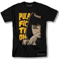Pulp Fiction Shirt Poster Movie Classic Vtg Graphic Design T-Shirt Unisex T-Shirt L