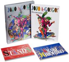 Iliustracijų knyga JOJO A-GO!EIK!  dėžutės rinkinys, Ultimate Edition. Keistas JoJo nuotykis