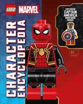 Book LEGO Marvel character encyclopedia, Hardcover, new edition,With Exclusive Captain America Minifigure