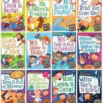12/21 Knygos Mano Keista Mokykla Jūrų Aklumas Dėžutė (1–5 sezonai)  Anglų knygos vaikams Vaikų pasakojimų komiksų knyga 12books(Season 3) blue