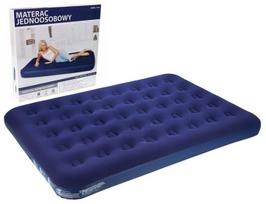 Welurowy Materac Dwuosobowy 192 X 135 X 22 Cm Dmuchany