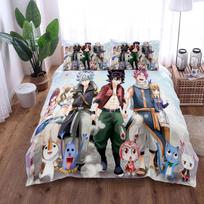 3D Print Anime Edens Zero Anime Duvet Cover Set UK Single Double King US Twin Full Queen Size Anime Bed Linen Set Home Textiles 135x200cm