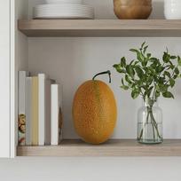 Durable ABS Plastic Honeydews Melon Replicas Artificial Fruit Display For Indoor Outdoors Decoration And Event