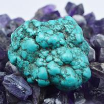 Blue Turquoise Rough 135.30 Ct Arizona Slab Crystal Natural Loose Gemstone 37.6 mm approx