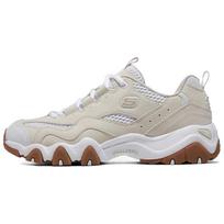 Skechers DLites 2.0 Fashion Lace-Up Casual Low-Top Panda Shoes Women sneakers 896210-NAT 35
