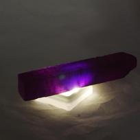 Purple Sapphire UnCut Rough 203.65 Ct Natural Raw Rough CERTIFIED Loose Gemstone 83.5 mm approx