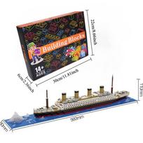 High-Quality 3D High-Quality Creative High-Quality Movie High-Quality Titanic High-Quality Boat Construction set High-Quality Building High-Quality