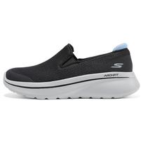 Skechers Sport Series Fashion Comfortable Durable Breathable Low-Top Casual Shoes Women sneaker Black Blue 125841-BKBL 36