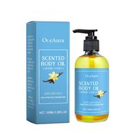 Vanilla Body Massage Oil Glowing Smoothing Moisturizing Nourishing Relieve Stress Muscle Relaxing Body Spa Plant Essential Oil