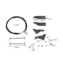 Limb Riser Kit Car Hood Obstacle Eliminate Rope Branch Brush Line for Jeep Wrangler JK 2007-2018 Protector Exterior Accessories