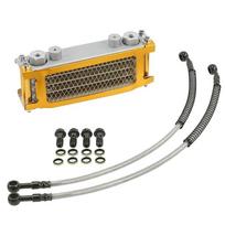 Oil Cooler Radiator for Monkey Bike 50-140cc Dirt Bike Universal Oil Radiator geltona