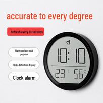Compas Digital Thermometer Hygrometer Alarm Clock