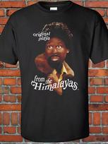 Unissex's Vintage-Inspired  From The Himalayas  Graphic T-Shirt M