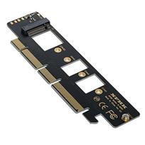 NFHK PCI-E 3.0 x4 to M.2 NGFF M Key 80mm SSD NVMe Card Adapter PCI Express with Power Failure Protection and 4.0F Supercapacitor