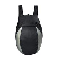 Motorcycle Riding & Gym Backpack: Lightweight Nylon Bag for Helmet, Sports Shoes & Basketball 24L