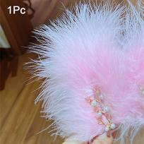 High Quality 12cm Fairy Feather Hairpins Feather Sweet Style Feather Barrettes Side Clip Feather Hair Clip Party Hair