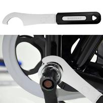 BIKERSAY Portable Bicycle Fixed Gear Stainless Steel Bike Bottom Bracket Tail Lock Ring Hook Wrench Maintenance Repair Tools China Mainland