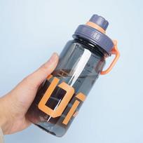 Cup Temperature High Resistant Space Cup Gym Kettle Water Bottle Drinking Bottle Sports Water Cup Black-600ML
