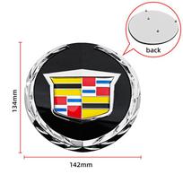14.2CM Car Front Grille Center Emblem Badge Sticker for Cadillac Escalade 2007 2008 2009 2010 2011 2012 2013 2014 Accessories