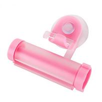 Plastic Rolling Tube Squeezer Toothpaste Cheap Plastic Rolling Tube Tooth Paste Dispenser Sucker Holder Pk